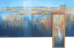 L’ Héron, COMPO-ART®, Gerrit Hoogebeen, 58 x 90 cm